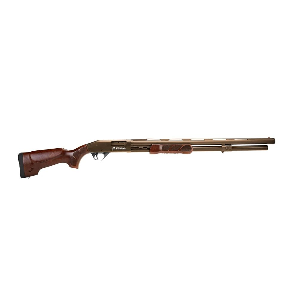 Espingarda CBC Pump Savana Calibre 12 Cano 28 Polegadas - Madeira