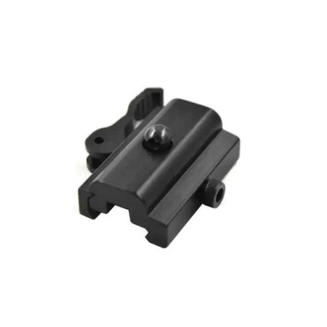 Adaptador Bipé Trilho Picatinny Preto Alumínio AVB JQA-1 - Image 3