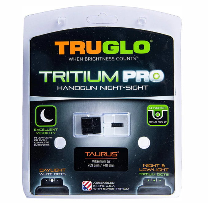 MIRA TRUGLO TRITIUM PRO TAURUS G2C - VERDE/BRANCA REF TG231T2W - Image 2