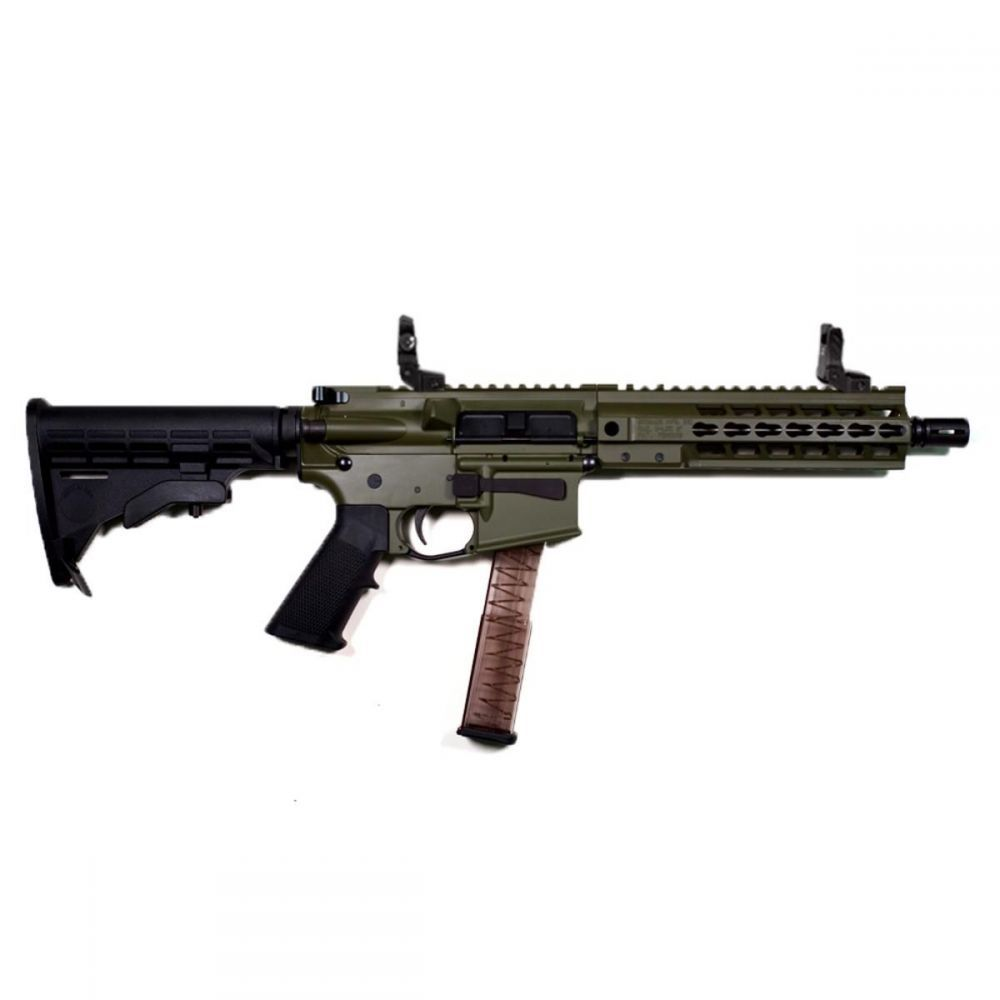 CARABINA TAURUS BM-F-9 BRIGADE OD GREEN - 9'' SEMIAUTO - Image 2